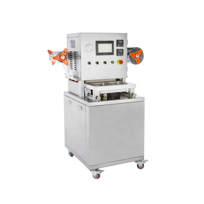 MAP Tray Sealer Modified Atmosphere Packaging Machine, Manual Vacuum Food Tray Sealing Machine